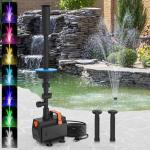 AquaMiracle LED Pond Fountain Pump 880GPH