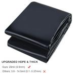 Heavy-Duty Black Pond Liner 7 x 10 Feet