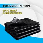 Coocure 15x20FT Heavy-Duty Pond Liner