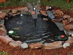 Heavy-Duty Black Pond Liner 7 x 10 Feet