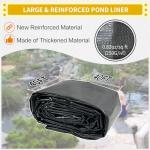 Large 40x40 FT Reinforced PE Pond Liner