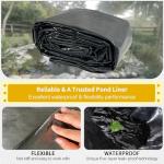 Large 40x40 FT Reinforced PE Pond Liner