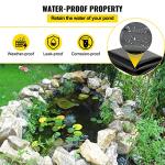 VEVOR 15x20 ft Durable Pond Liner for Water Gardens