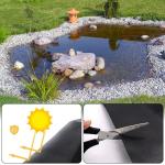 10 x 10 FT Heavy-Duty Pond Liner for Outdoors