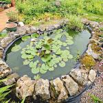10 x 10 FT Heavy-Duty Pond Liner for Outdoors