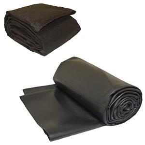 30 ft. x 50 ft. Pond Liner & Underlayment Combo