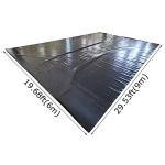 PreAsion 20ft x 30ft Black Pond Liner