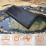 PreAsion 20ft x 30ft Black Pond Liner