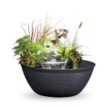 AquaGarden Pond and Waterfall Kit - Steel Gray