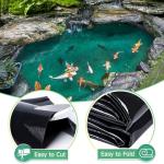 MYFAMIREA 7x10 FT Durable Pond Liner