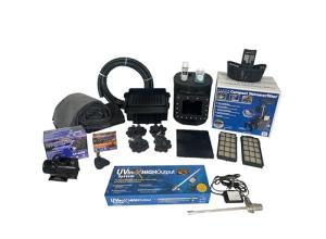 Savio 4,000 GPH Pond Pump Kit with Liner