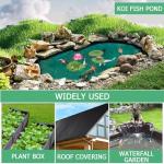 MYFAMIREA 7x10 FT Durable Pond Liner