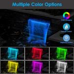 AquaMiracle Pond Waterfall Kit with LED Lights