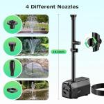 POPOSOAP 45W Solar Water Fountain Pump Kit