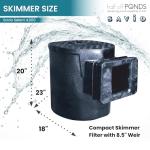 Savio 4,000 GPH Pond Pump Kit with Liner