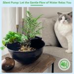 Mini Water Garden Pond Kit with Waterfall & Light