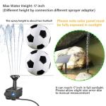 Solar Water Pump Kit for Bird Baths and Gardens