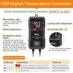Submersible Fish Tank Heater with LED Controller