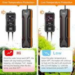 Submersible Fish Tank Heater with LED Controller