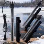VIHOSE 300W Submersible Pond Heater with Suction Cups