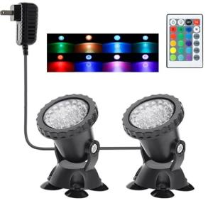 RGB Color Changing Pond Lights - 2 Pack