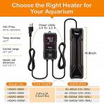 Submersible Fish Tank Heater with LED Controller