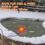Aobiono 1000W Floating Pond Heater and De-Icer