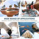 Bird Bath Heater for Winter, 100W Submersible