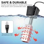 Floating Pond Heater with Temperature Control