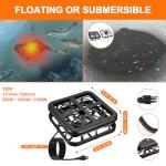 Aobiono 1000W Floating Pond Heater and De-Icer