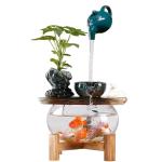 Zen Tabletop Waterfall Fountain with Replacement Pump