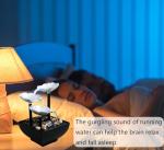 Elegant USB Tabletop Water Fountain with LED Light