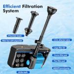 Pond Filter and Fountain Pump Kit, 50W