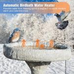 Bird Bath Heater for Winter - 120W De-Icer
