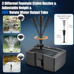 LokGD 530 GPH Submersible Fountain Pump Kit