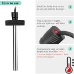 HITOP Outdoor Pond Heater with Floatable Foam