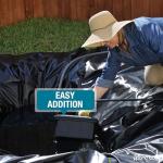 pond boss Medium Filter Kit with Pump for Ponds and Water Features