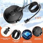120W Outdoor Bird Bath Heater for Winter