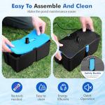 Pond Filter and Fountain Pump Kit, 50W