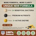 Dr. Raifya’s Muck Reducer–Natural Pond Sludge & Water Fountain Clarifier, Beneficial Bacteria Safe for Fish & Wildlife, Remove Muck in Koi Ponds, Bird Baths, Fountains & Turtle Ponds, Easy to Use–1 LB