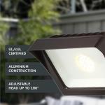 Designers Fountain FL2016N40-48 Integrated Led Adjustable Single-Head Bronze Outdoor Flood Light, 1775 lm, 4000K