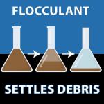 CrystalClear RapiClear Liquid Pond Flocculant for Outdoor Water Gardens, Fountains & Ponds, Natural Clarity Solution, Fish, Plant & Pet Safe, 32 Ounce