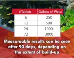 KoiWorx Muck Reducer, 145 Tablets Treats up to 6,000 Gallons of Water, Beneficial Bacteria Reduces Muck, Sludge and Organic Build up, Formulated for Ponds, Water Features and Safe for Koi
