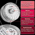 HL Submersible LED Light,Warm White Small LED Light,100 Hours Waterproof Flameless Led Lights Battery Powered for Wedding Home Vase Festival Party Decoration 24pcs (Built-in 48 Batteries)