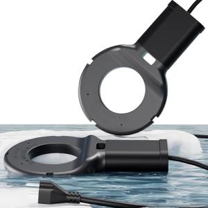 COICOTTC 2Pack 250 Watt Pond De-Icer with Thermostat, Cast Aluminum Submersible Bird Bath Heater, Heated Chicken Water, Power Cord 9.8 Ft