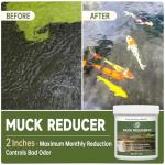 LMJP Muck Reducer - 1LB Natural Sludge Solution Tablets for Ponds & Lakes, Away Muck & Odor Control, Safe for Aquatic Life, Wildlife & Recreation, Treats Up to 6,000 Sq Ft