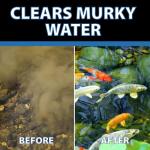 CrystalClear OneFix Beneficial Bio Clarifier Treatment for Clear Water Gardens, Small Outdoor Ponds & Fountains, Koi Fish, Plant & Pet Safe, 1 Gallon