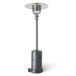 Propane Patio Heater with Wheels - Slate Gray