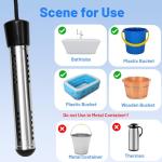 Portable Electric Water Heater for Outdoor Use