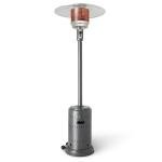 Propane Patio Heater with Wheels - Slate Gray